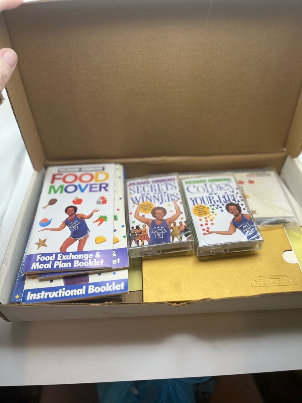 Richard Simmons Food Mover Fitness Course - White & Blue